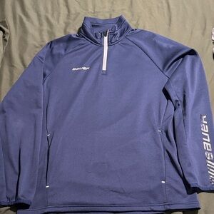 Bauer Team Men's Navy Performance Quarter Zip